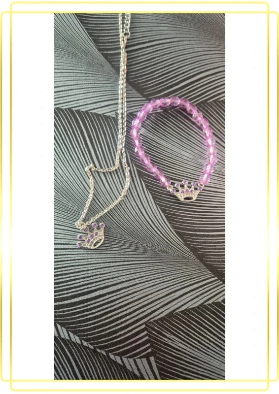 Colar e pulseira coroa ♣ – photo 2